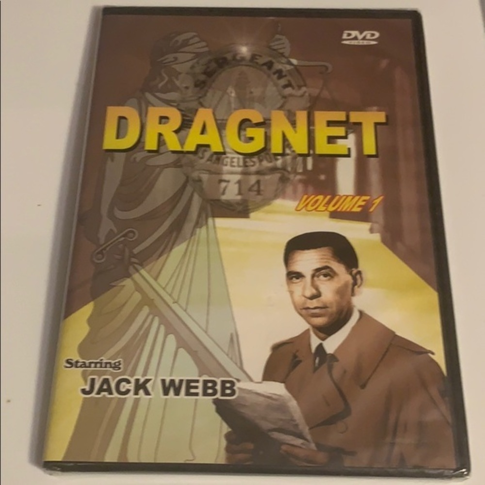 Dragnet volume one starring Jack Webb new & sealed